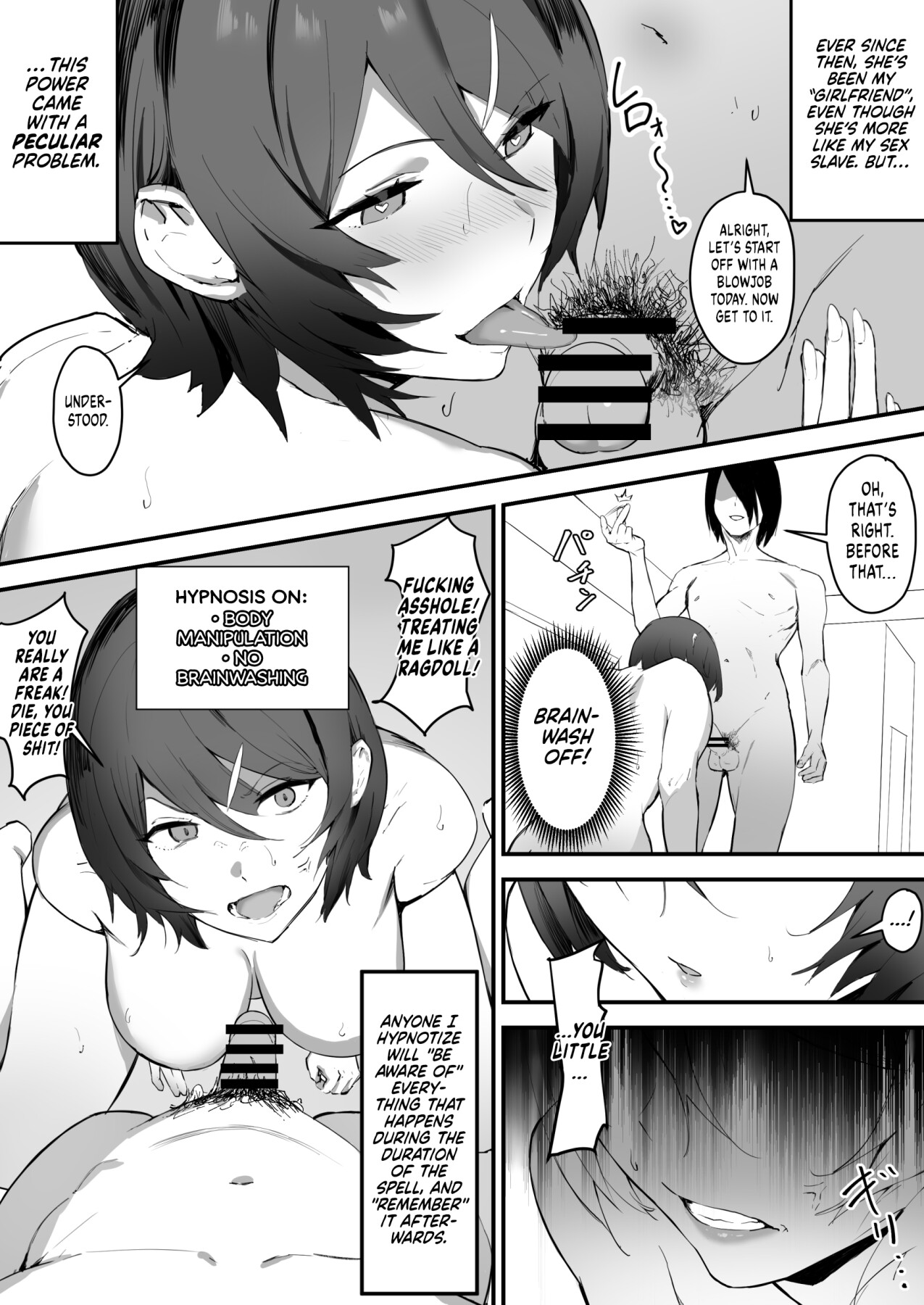 Hentai Manga Comic-Hypnotic Big-Breasted Girlfriend-Read-7